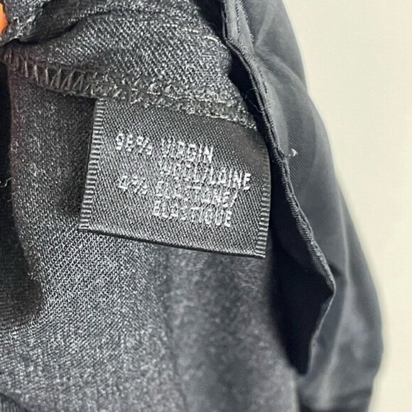 Lafayette 148 Virgin Wool Trouser Pants straight leg grey Women's Size 16 pant - Picture 7 of 11